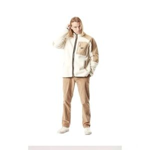 Picture Organic Clothing Size Large Quilchena Zip Sherpa Fleece with pockets